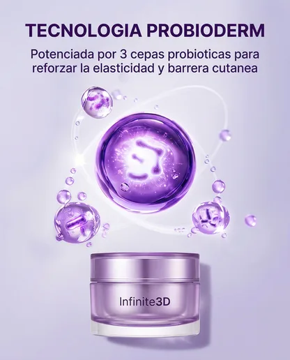 Infinite3D - Crema Lifting 3D Coreana con 17 Péptidos