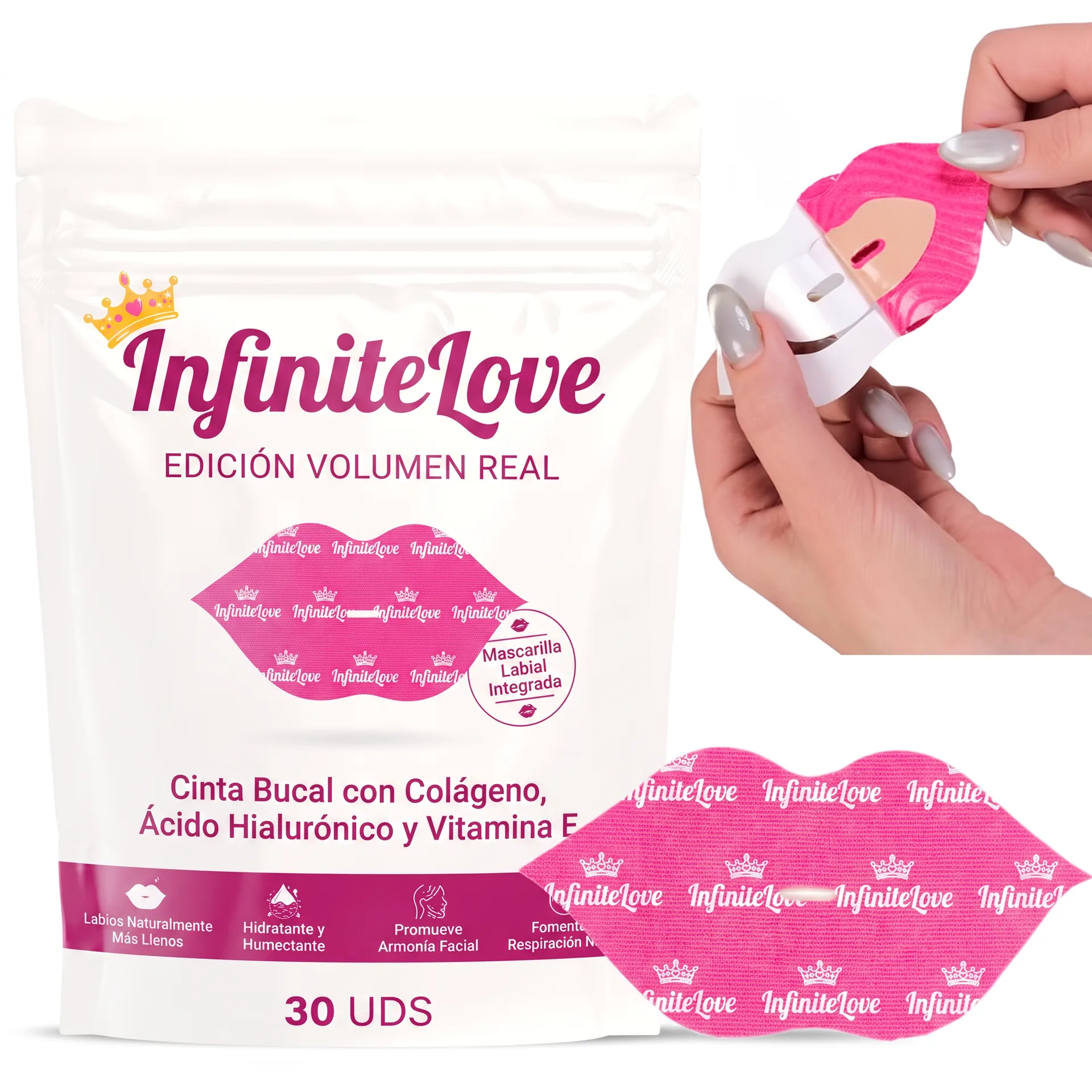 InfiniteLove Cinta Bucal Nocturna - Producto Hero