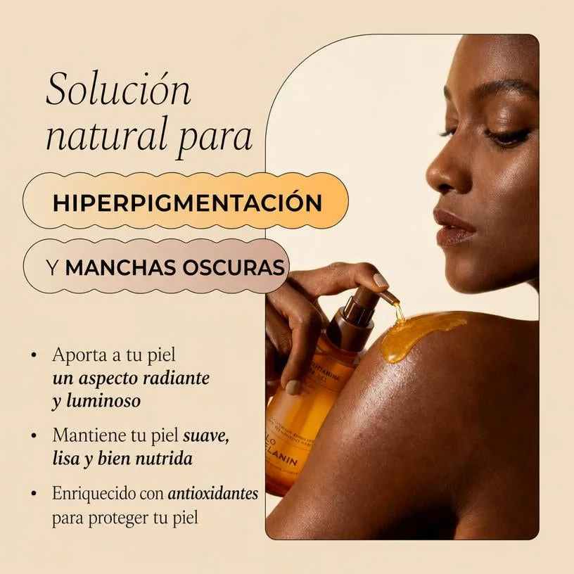 Aceite Corporal Iluminador Antimanchas Cúrcuma Vitamina C Ácido Kójico 240ml