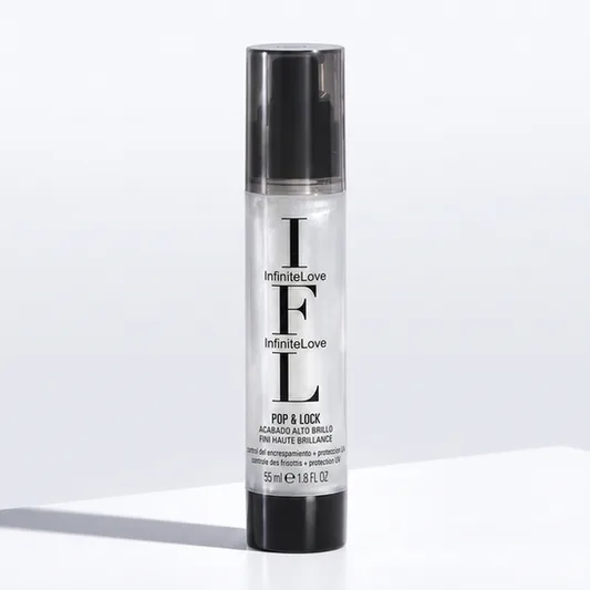 Pop & Lock Serum Acabado Alto Brillo Anti-Encrespamiento Proteccion UV Protector Termico 55ml