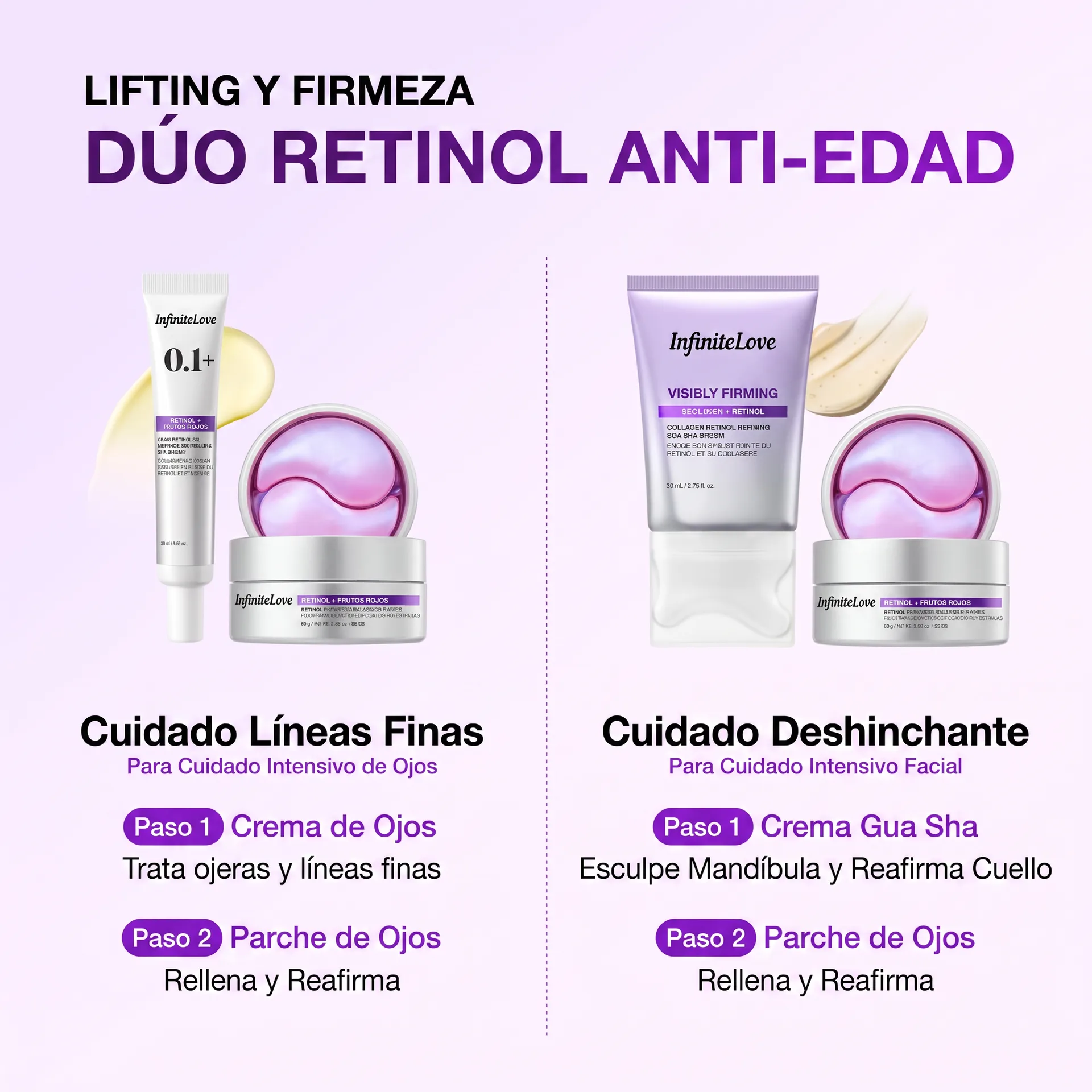Dúo Retinol Anti-Edad InfiniteLove
