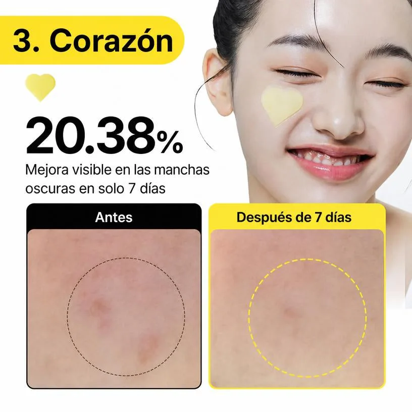 Parches Sérum Antimanchas — Glutatión 7 Triple Acción 30 uds