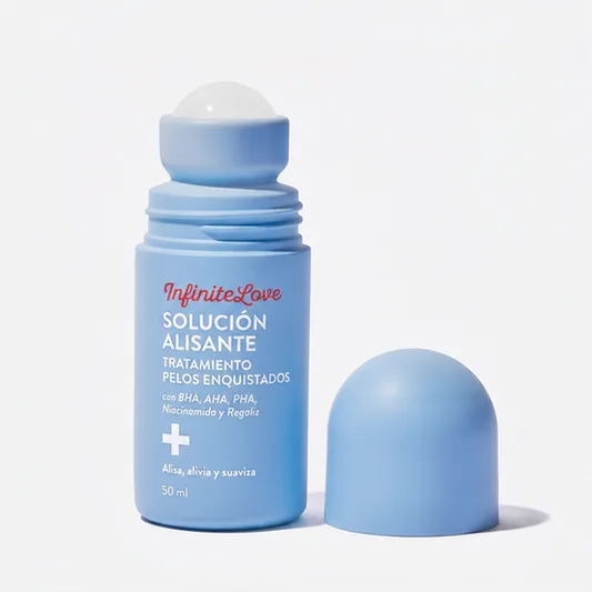 Solución Alisante Tratamiento Pelos Enquistados InfiniteLove Roll-On 50ml