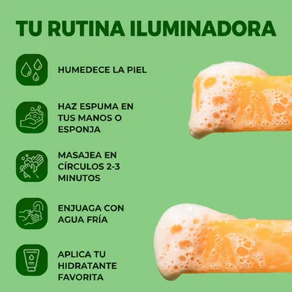 InfiniteGlow - Jabón Iluminador de Cúrcuma