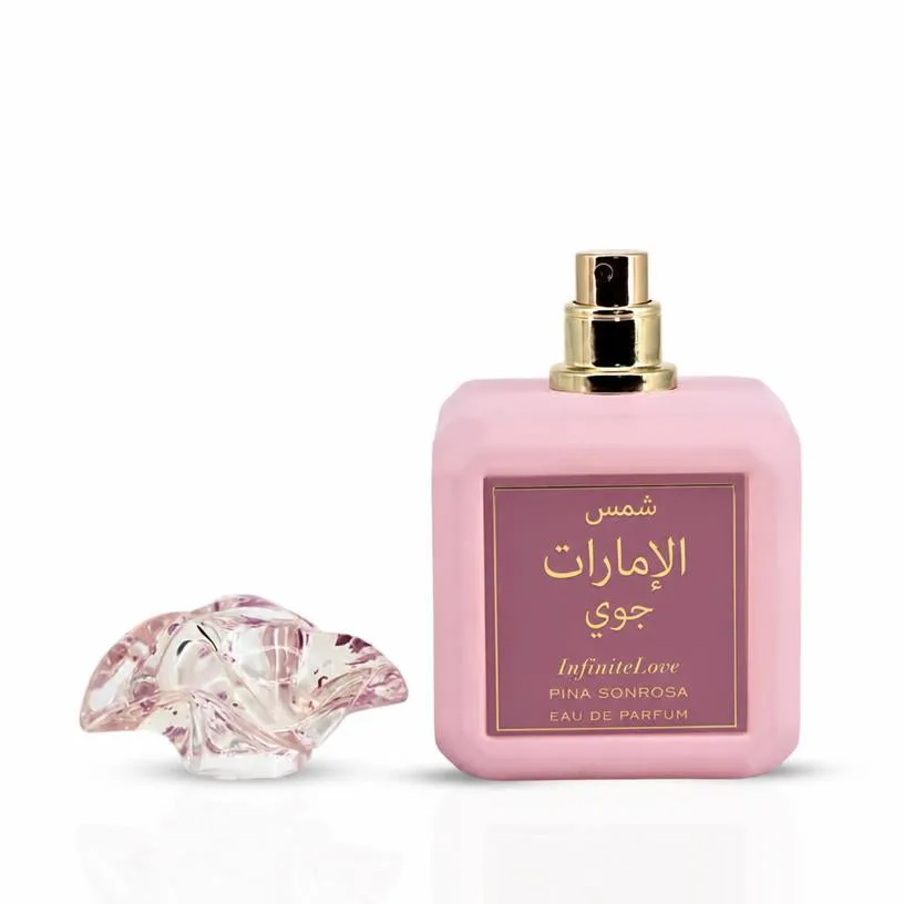 Perfume Mujer Eau de Parfum Rosa Rubor Notas Afrutadas Vainilla Larga Duración 100ml
