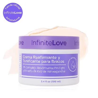 Crema Reafirmante y Tonificante para Brazos 7% Complejo ProTight Ashwagandha Anti-Flacidez 100ml