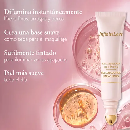 Beneficios - Difumina líneas arrugas y poros InfiniteLove v3