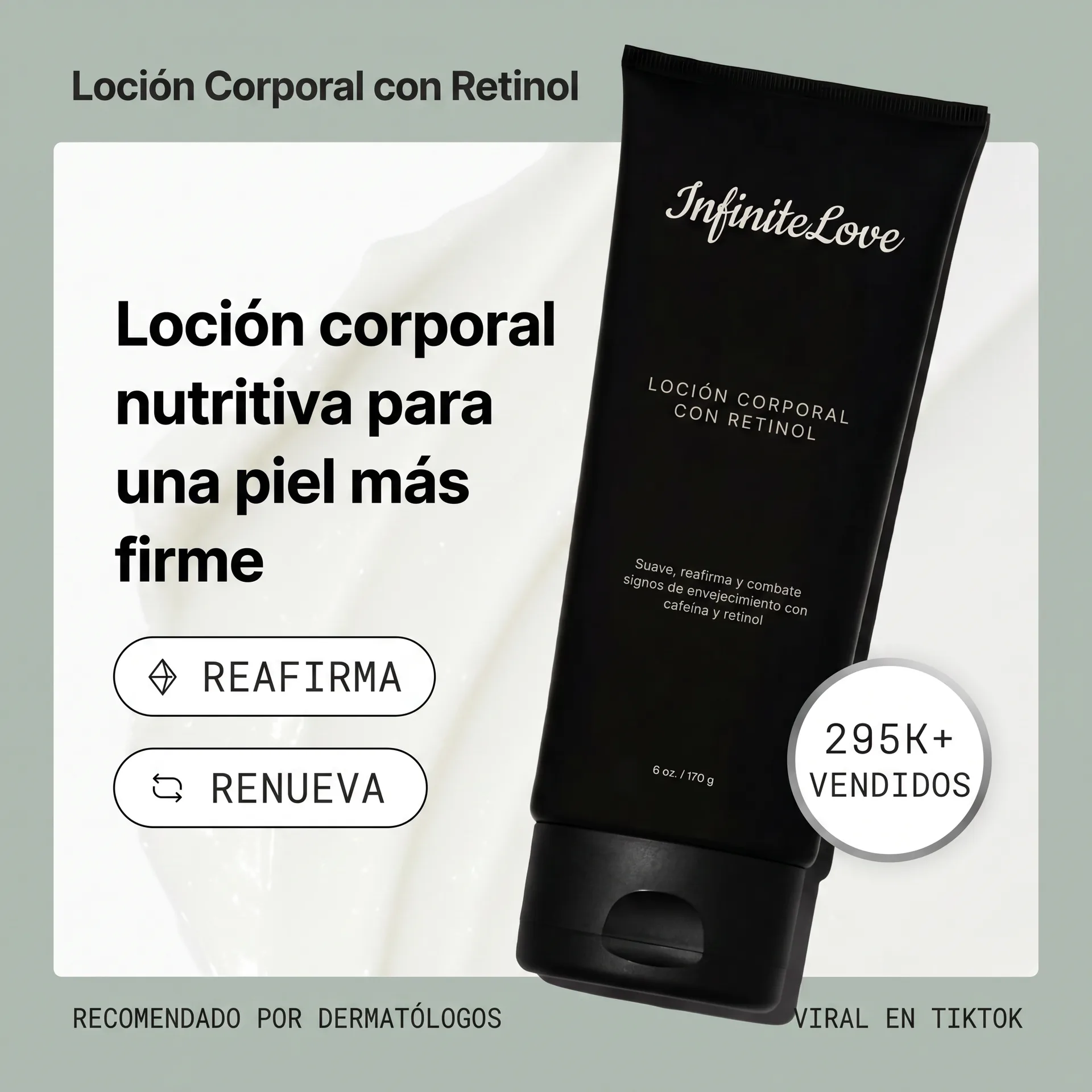 Hero Loción Corporal con Retinol InfiniteLove