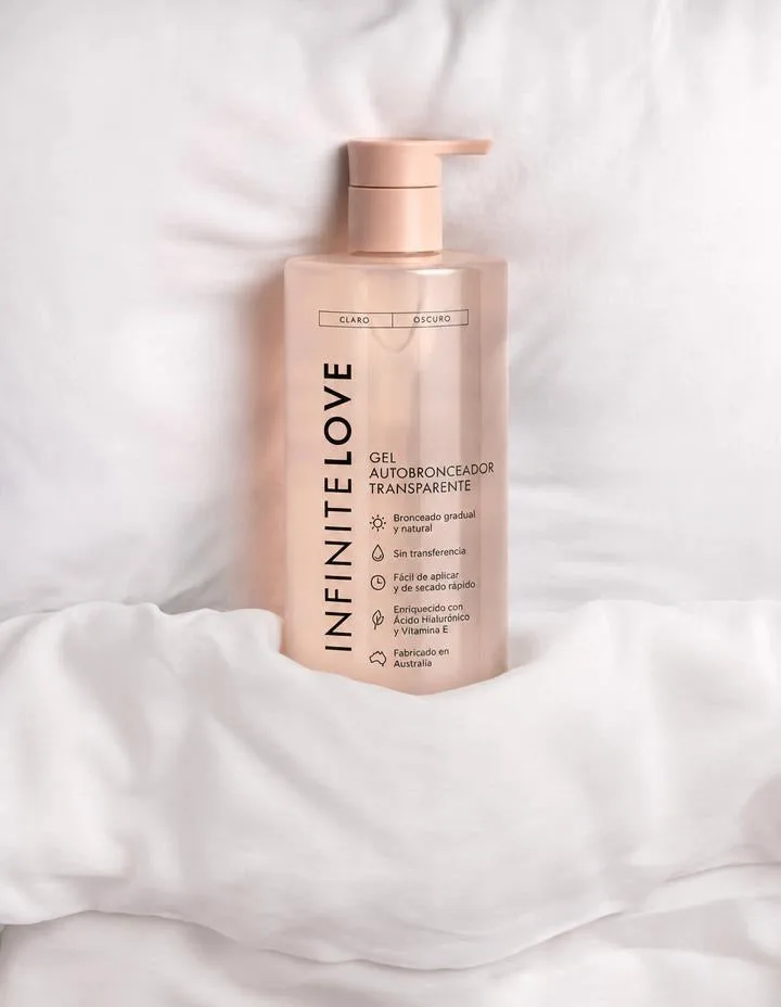 Gel Autobronceante Transparente — Cero Transferencia con Ácido Hialurónico 400ml