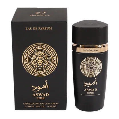 Aswad Noir Eau de Parfum Oriental Amaderado Especiado Ambar Vainilla Hombre 100ml