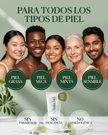 Infinite345 - Crema Reparadora Coreana Vegana