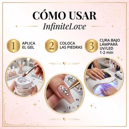 Cómo Usar Gel Adhesivo InfiniteLove
