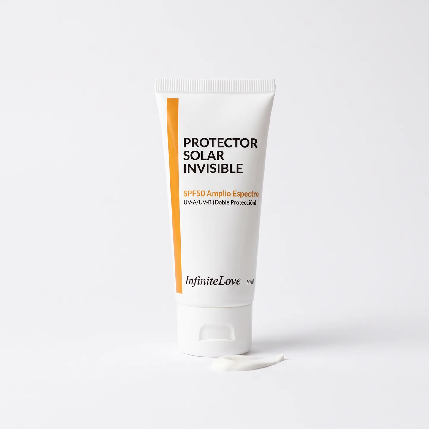 Protector Solar Invisible SPF50 Amplio Espectro para Rostro y Cuerpo 50ml