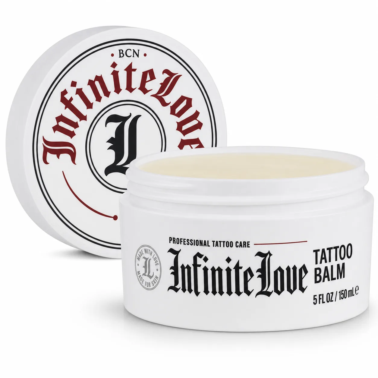 Bálsamo para Tatuajes Profesional — Vegano y Sin Petrolatos 150ml