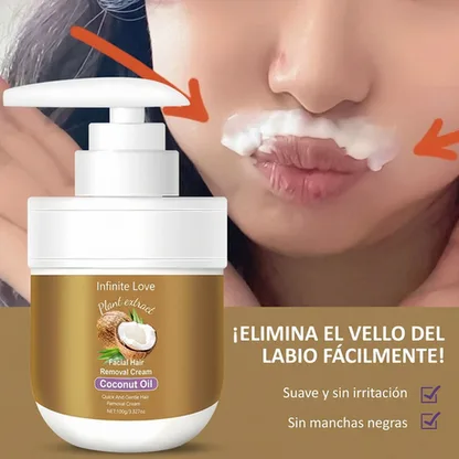 Crema Depilatoria Facial – Eliminación Delicada del Vello