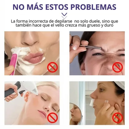 Crema Depilatoria Facial – Eliminación Delicada del Vello