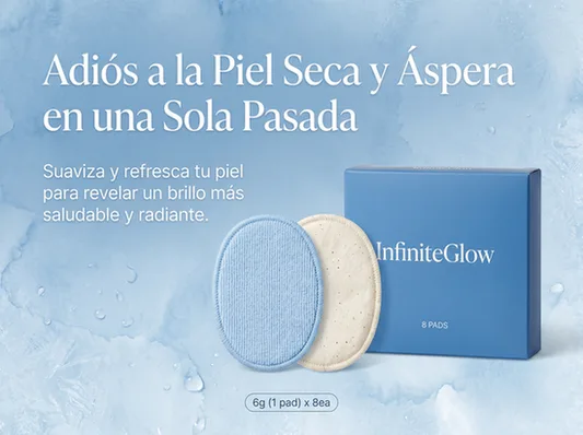 InfiniteGlow - Pads Exfoliantes Corporales (8 Unidades)
