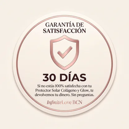 InfiniteSun - Protector Solar Facial Colágeno y Glow SPF 50