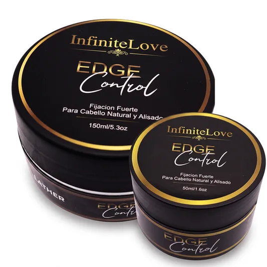 Edge Control Fijacion Fuerte Bordes Definidos Aceite Argan Ricino Sin Parabenos Cabello Natural 150ml