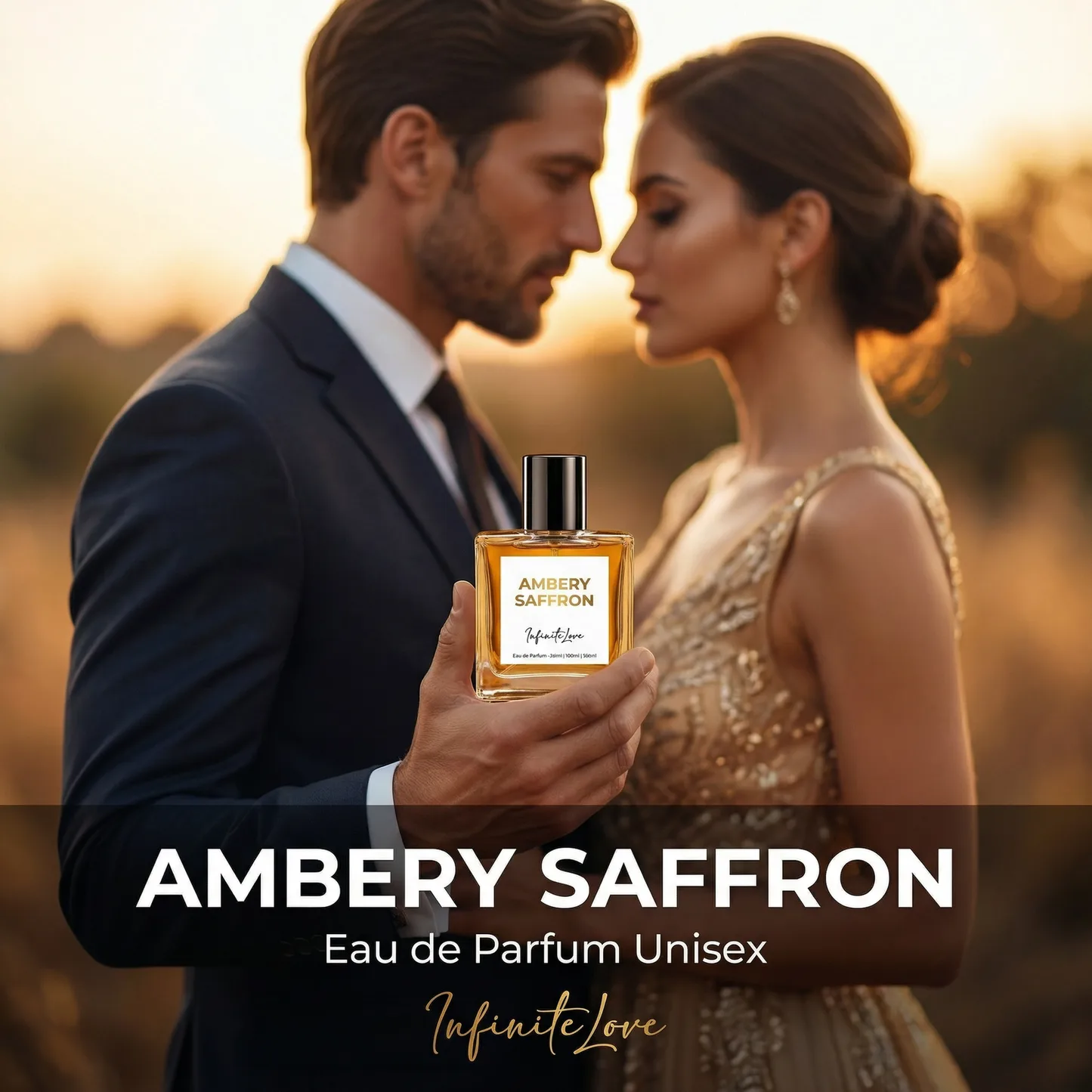 Perfume Ámbar Azafrán – Fragancia Intensa y Sofisticada