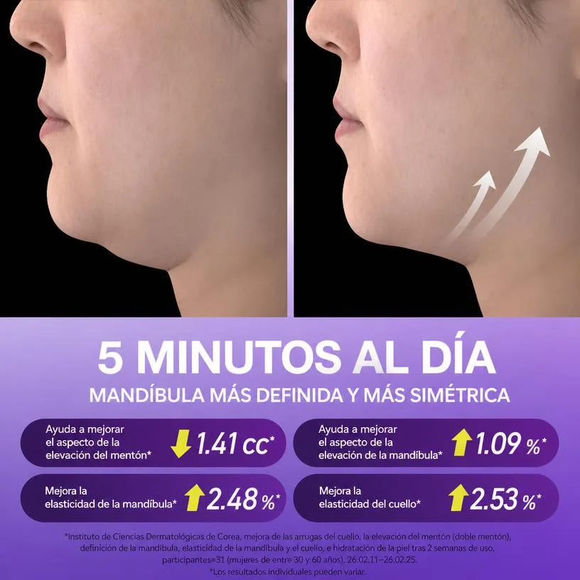 Crema Gua Sha Refinadora Colageno Retinol Reafirmante Contorno V Cuello Escote K-Beauty 80ml