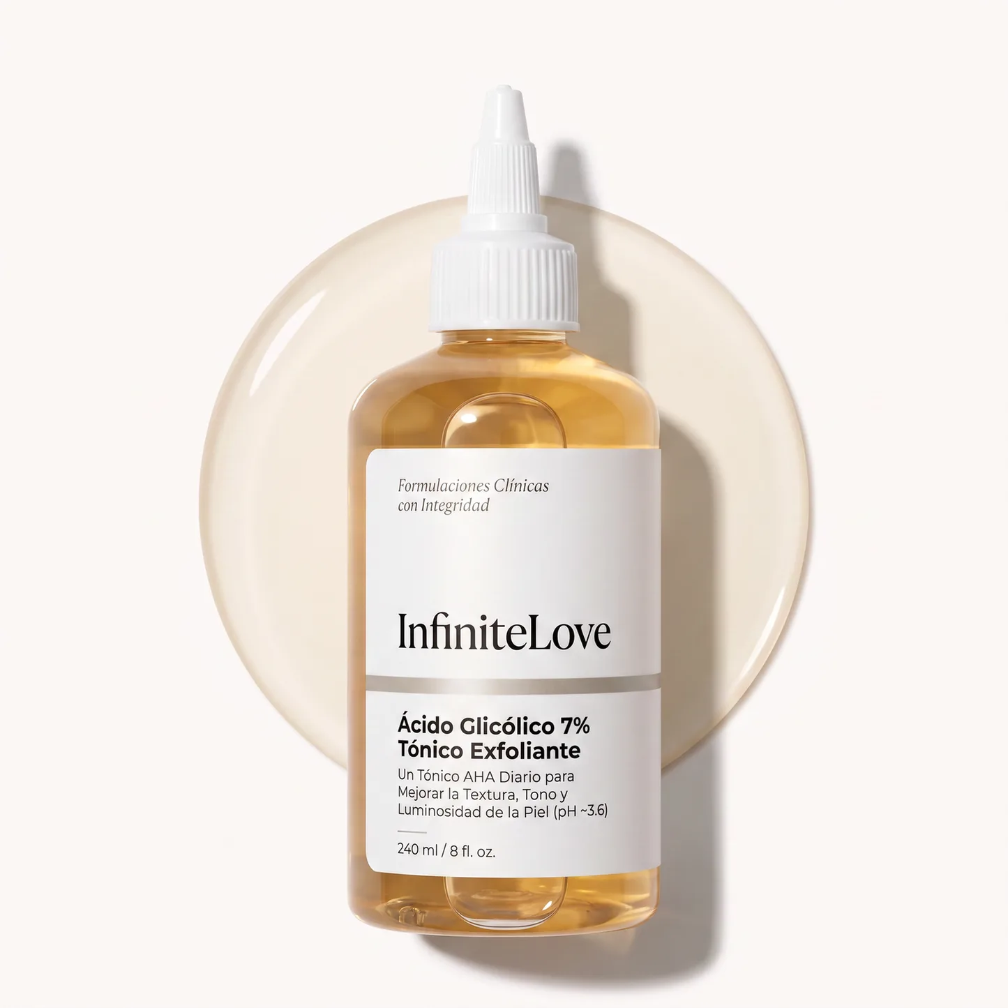 Tónico Exfoliante Ácido Glicólico 7% InfiniteLove