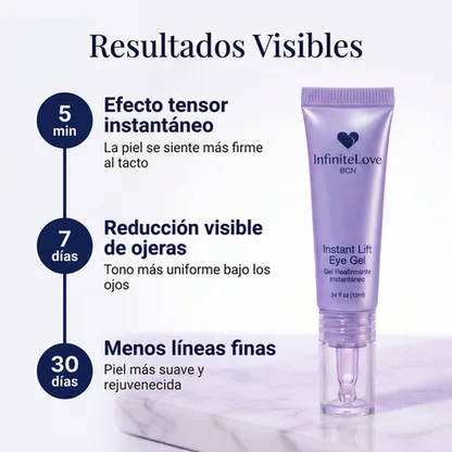 Gel Reafirmante Instantáneo para Ojos