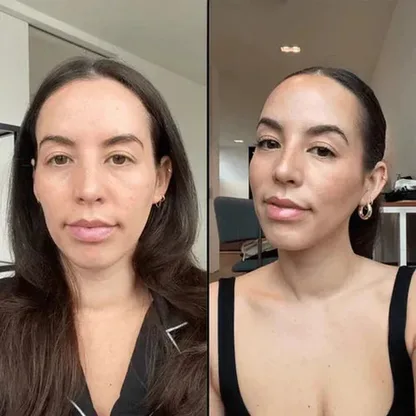 Base de Maquillaje Adaptable Stick con Brocha Colágeno Péptidos Volufiline SPF
