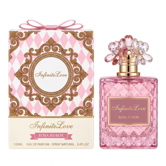 InfiniteLove Perfume Mujer Rosa Rubor Eau de Parfum 100ml