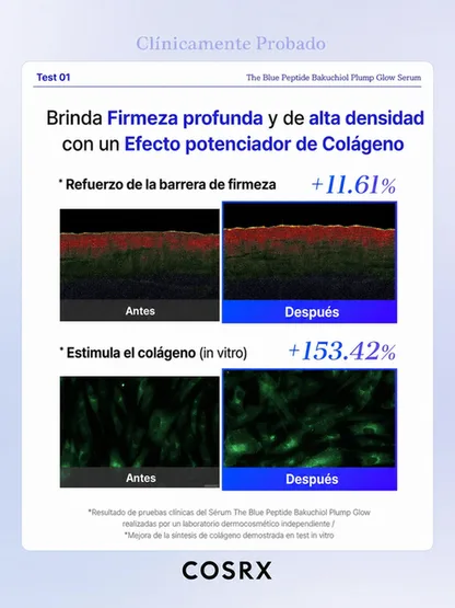 Sérum Blue Peptide Bakuchiol Plump Glow | Firmeza y Luminosidad