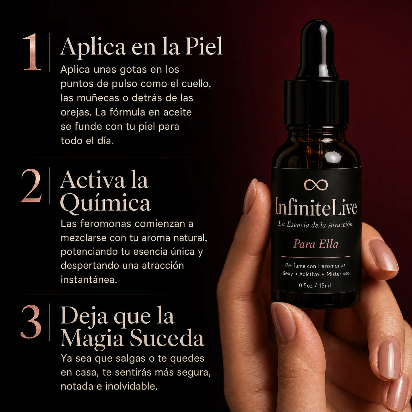 InfiniteLive — Perfume con Feromonas Para Ella