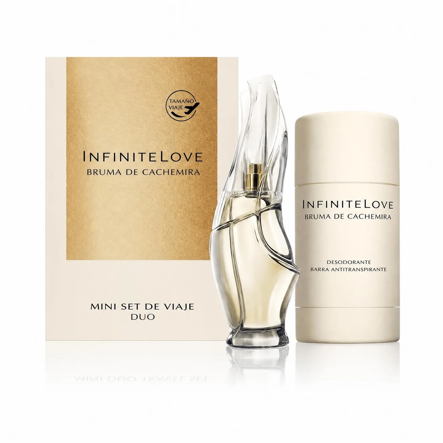 Cashmere Mist Mini Duo Set de Viaje Eau de Parfum Desodorante Floral Jazmin Sandalo Mujer