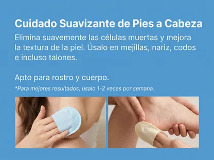 InfiniteGlow - Pads Exfoliantes Corporales (8 Unidades)