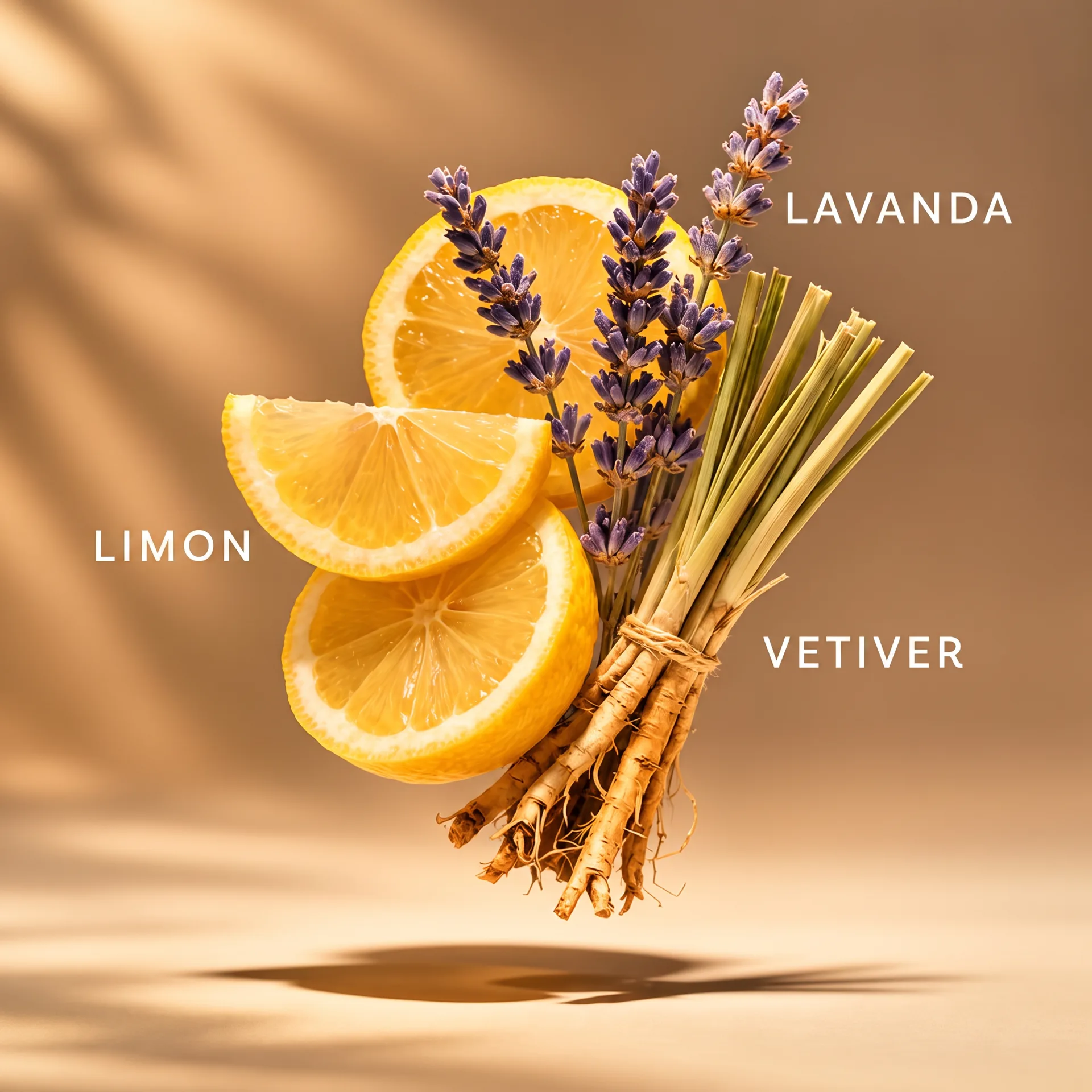 CEO MAN Ingredientes Limon Lavanda Vetiver - InfiniteLove