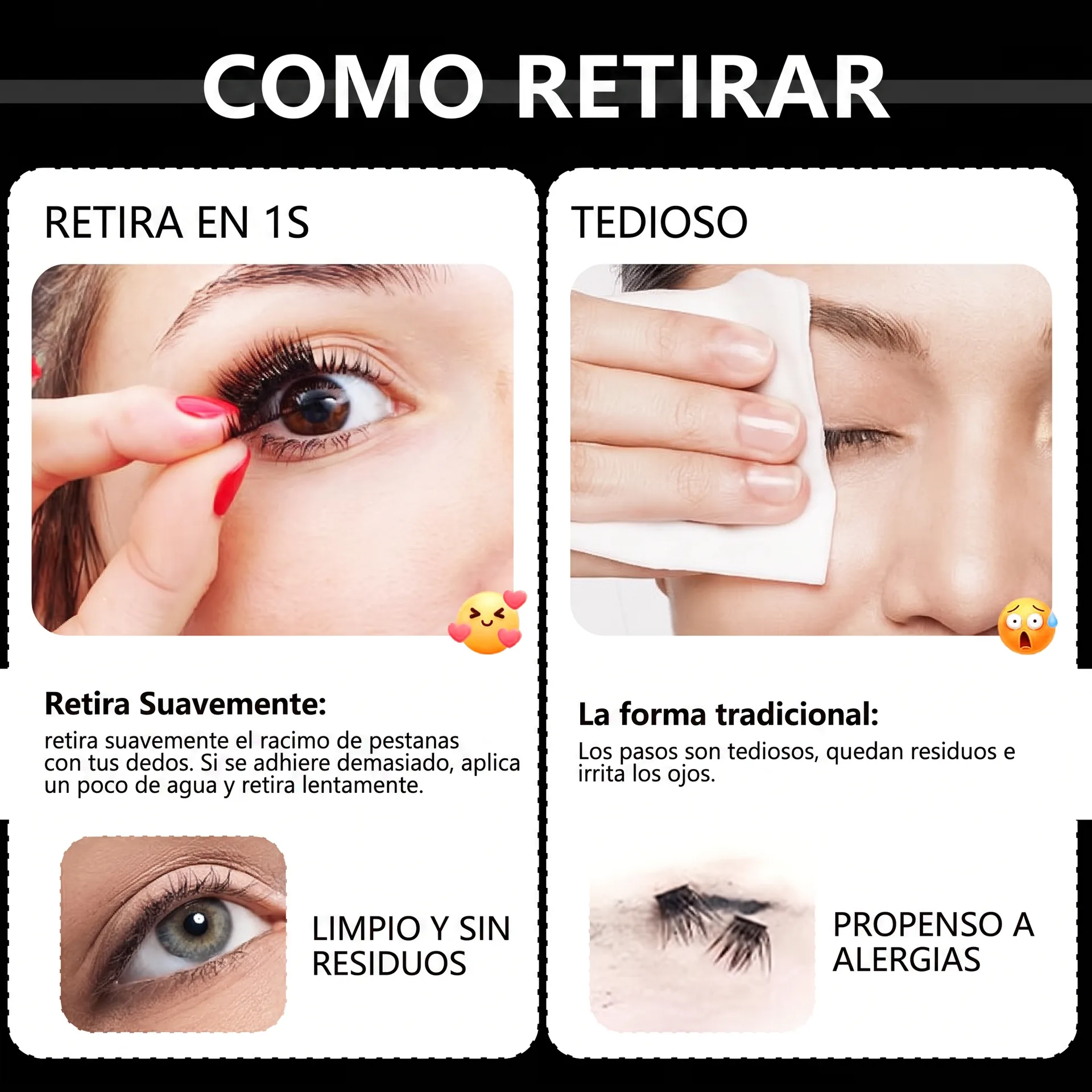 Como Retirar Pestanas - InfiniteLove