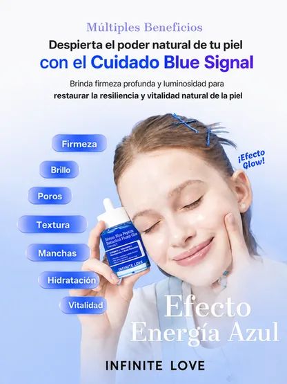 Sérum Blue Peptide Bakuchiol Plump Glow | Firmeza y Luminosidad