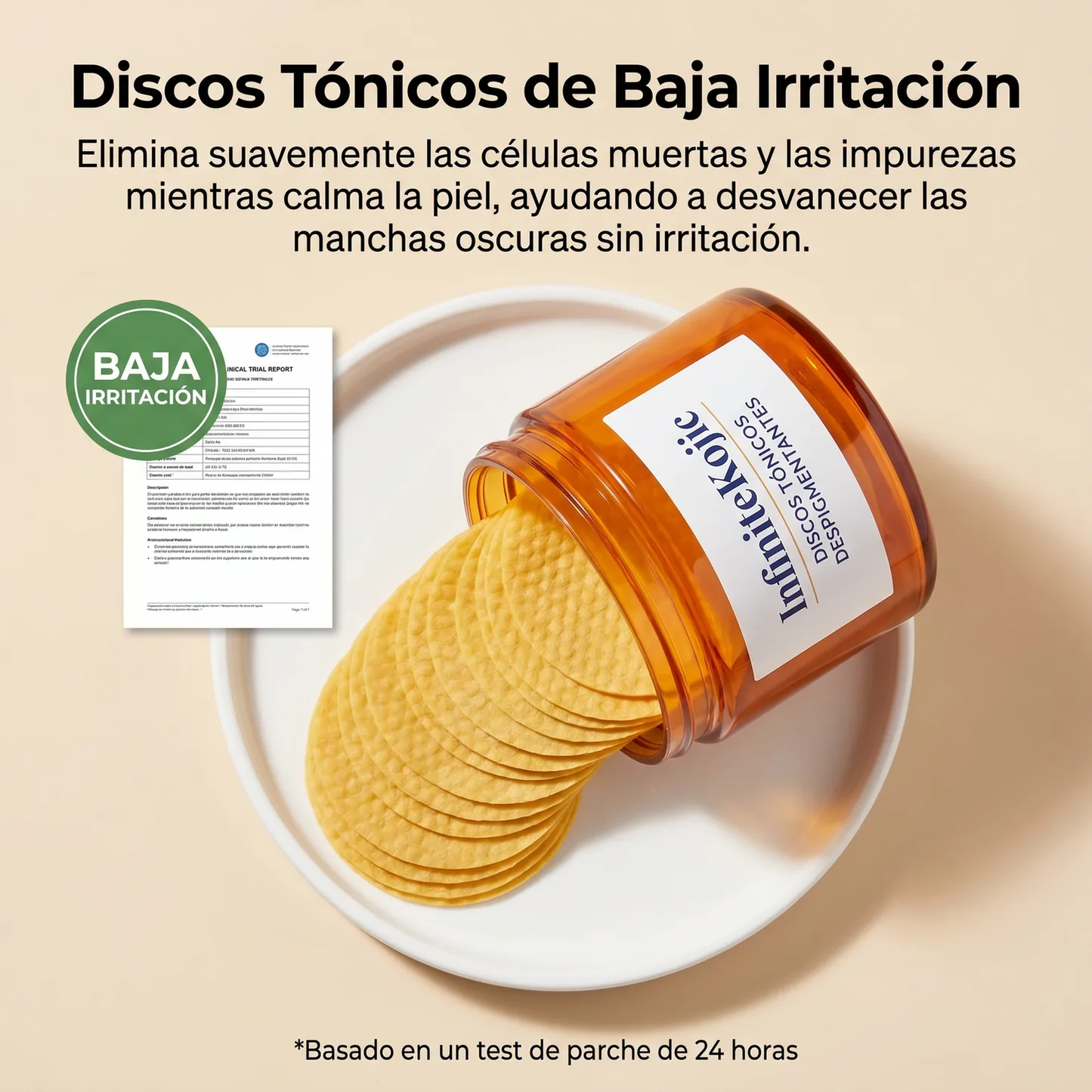 InfiniteKojic - Discos Tónicos Despigmentantes