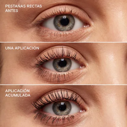 Pestañas Rectas Antes Después