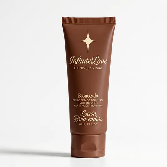 Loción Bronceadora Hidratante InfiniteLove Brillo Natural