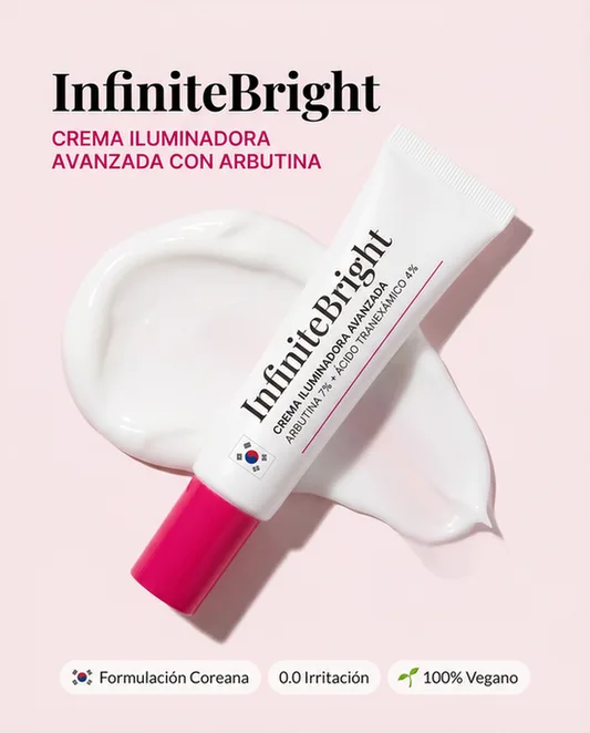 InfiniteBright - Crema Iluminadora Avanzada con Arbutina