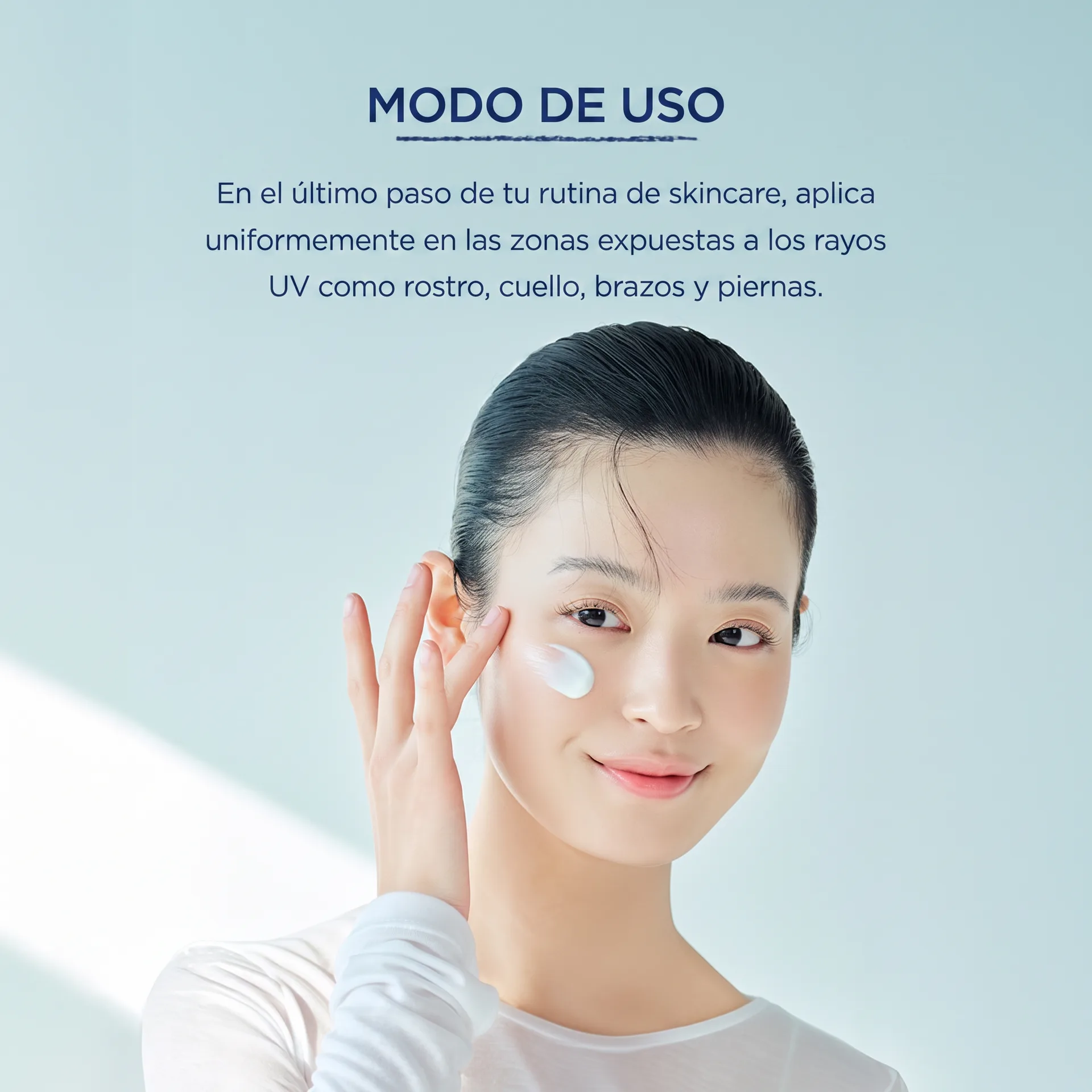 Modo de Uso - Sérum Solar