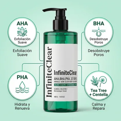 InfiniteClear - Limpiador Corporal Anti-Acné