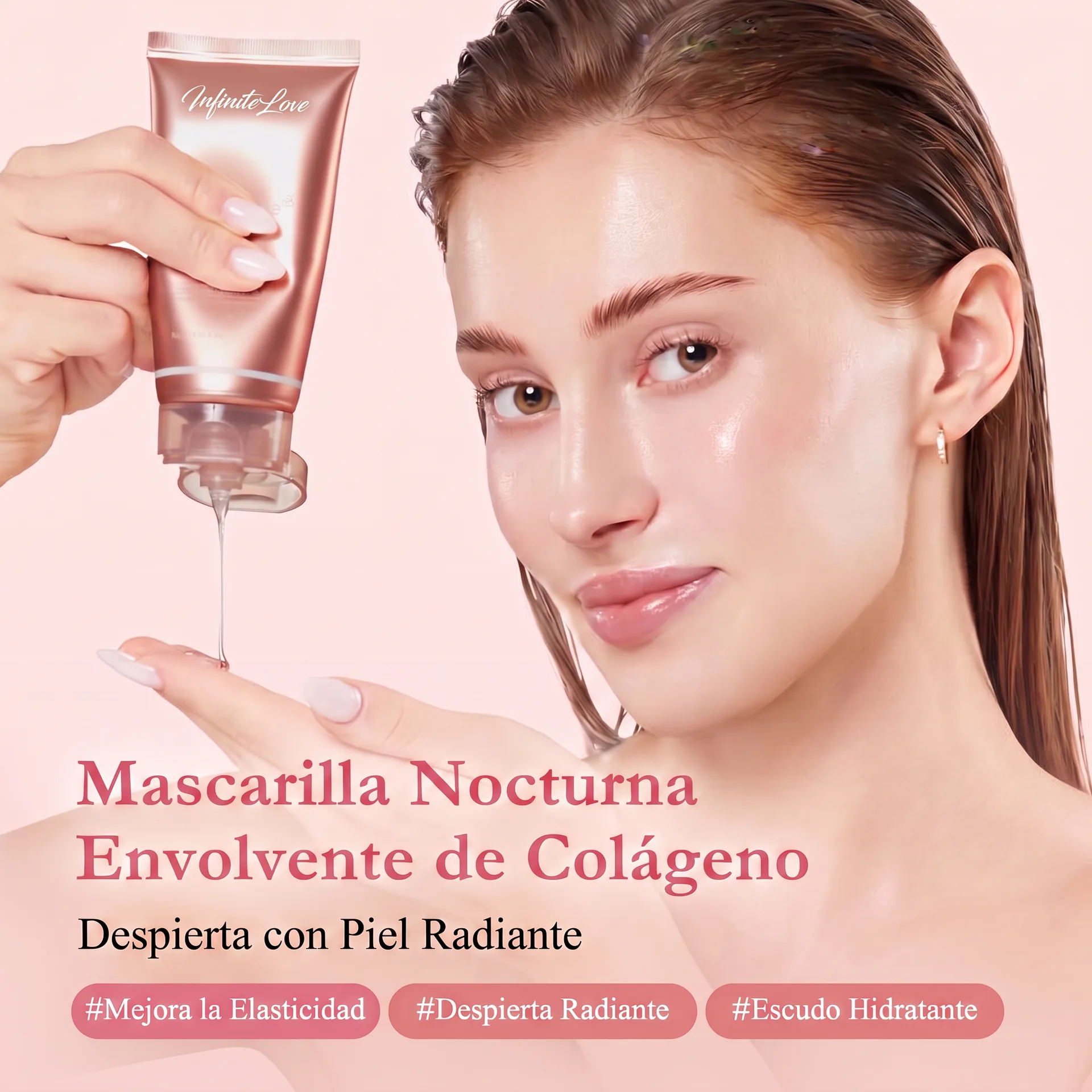 Mascarilla Nocturna Envolvente de Colágeno InfiniteLove