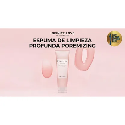 Espuma Limpiadora Coreana 'Poremizing' con Centella Asiática y Sal Rosa para Desobstruir Poros y Exfoliar Suavemente