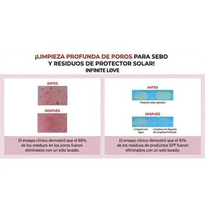 Espuma Limpiadora Coreana 'Poremizing' con Centella Asiática y Sal Rosa para Desobstruir Poros y Exfoliar Suavemente