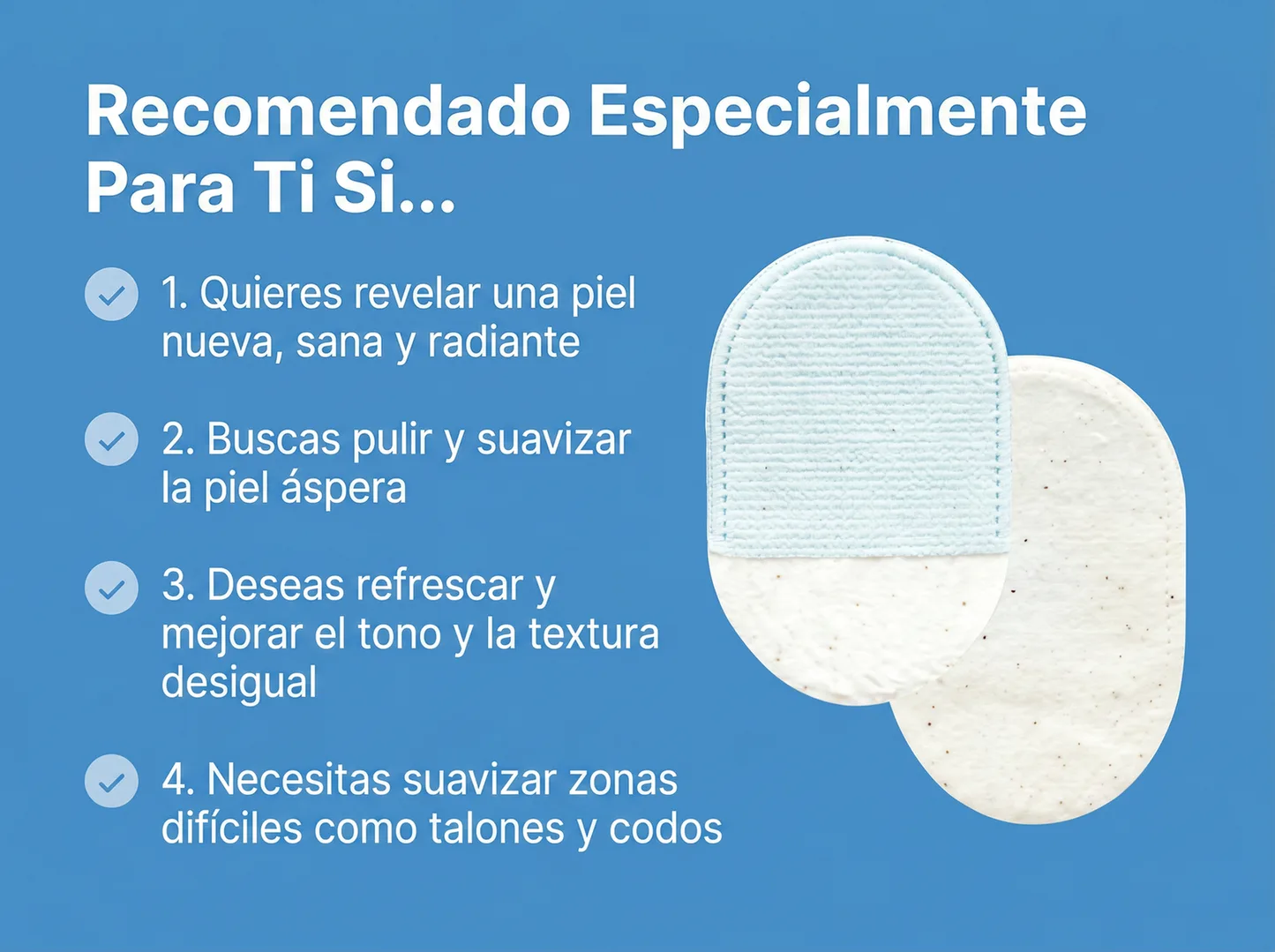 InfiniteGlow - Pads Exfoliantes Corporales (8 Unidades)