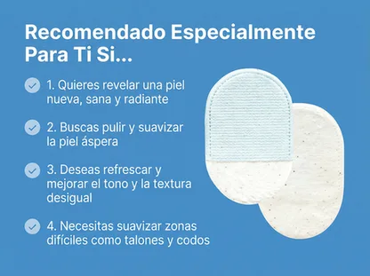InfiniteGlow - Pads Exfoliantes Corporales (8 Unidades)