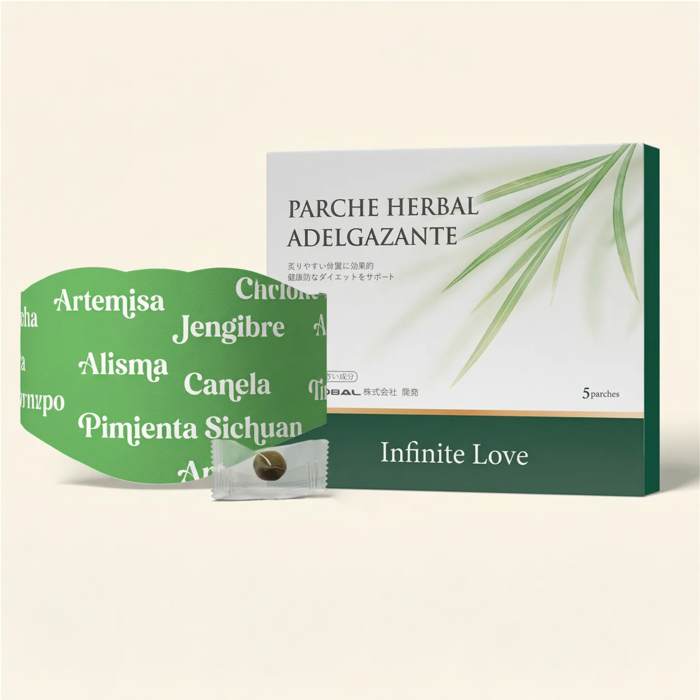 Parche Japonés Herbal Adelgazante
