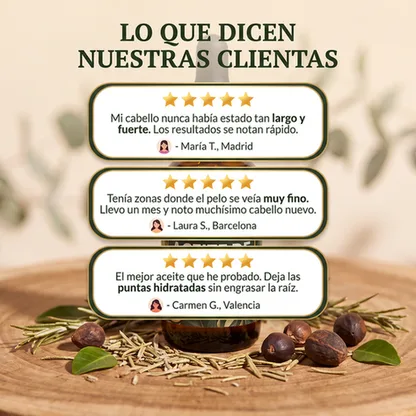 Aceite de Batana Orgánico con Romero y Vitamina E - Tratamiento Capilar 60ml