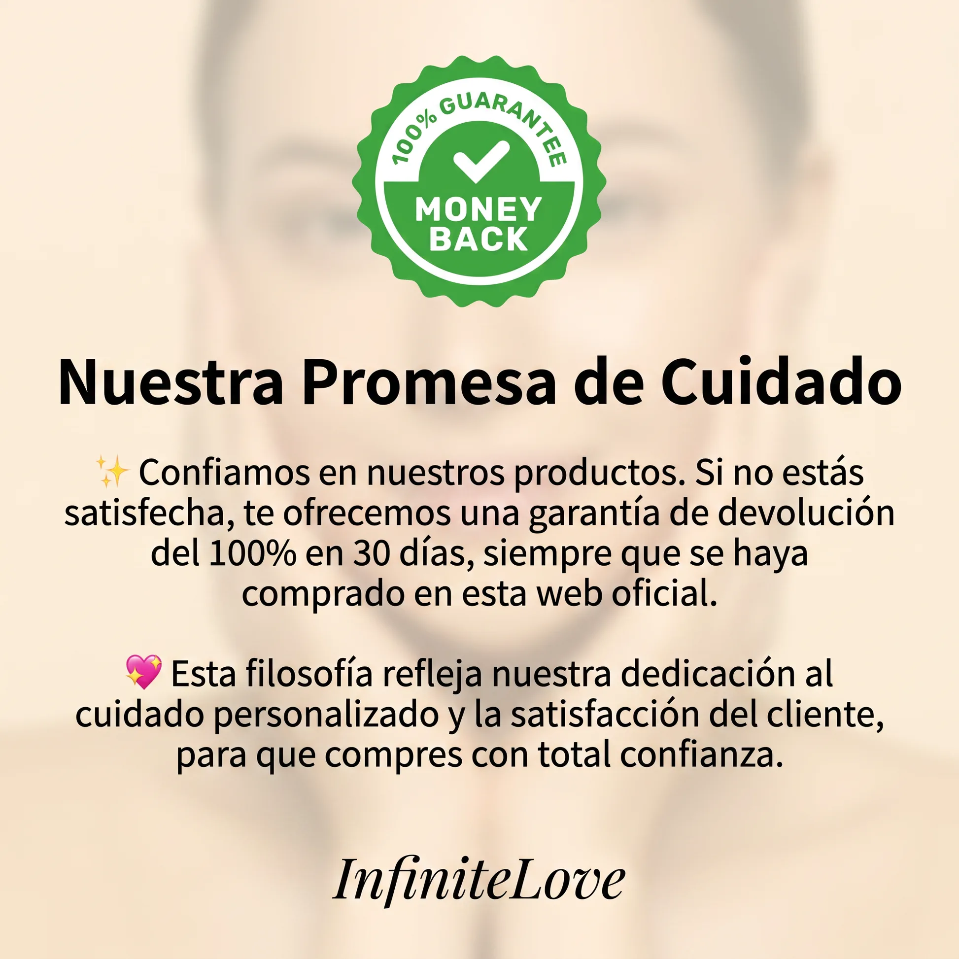 Protector Solar InfiniteLove Garantia